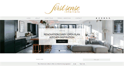 Desktop Screenshot of firstsenseinteriors.co.uk